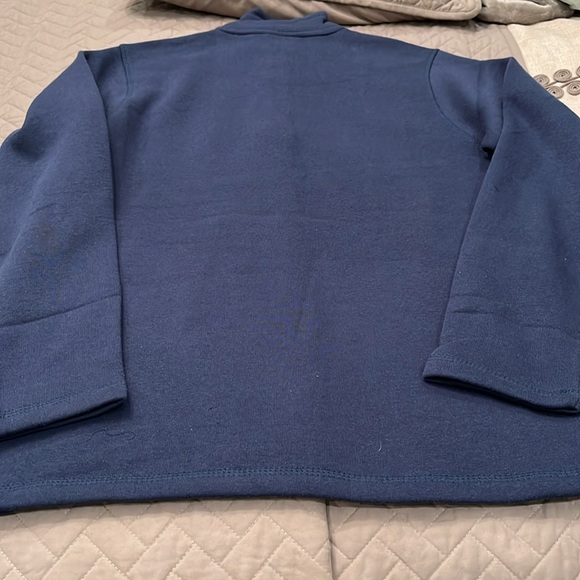 Eddie Bauer Men's Ocean Blue 1/4 Zip Pullover/NWT/S - Picture 11 of 11